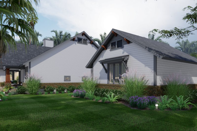 Dream House Plan - Exterior - Other Elevation 4 for Cottage House Plan #120-278 - 3 bed, 2 bath