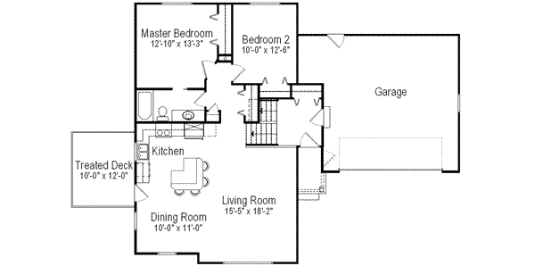 Traditional Floor Plan - Main Floor Plan #49-214
