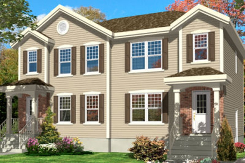 Dream House Plan - Traditional Exterior - Front Elevation Plan #138-237