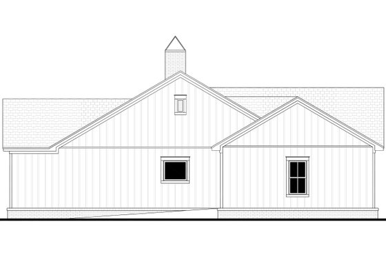Exterior - Other Elevation for Country House Plan #430-401 - 2 bed, 2 bath
