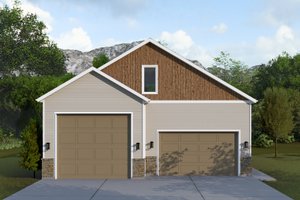 Traditional Exterior - Front Elevation Plan #1060-224