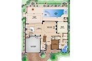 Beach Style House Plan - 3 Beds 3.5 Baths 4920 Sq/Ft Plan #27-514 