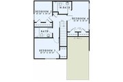 Traditional Style House Plan - 4 Beds 3.5 Baths 1646 Sq/Ft Plan #17-2436 