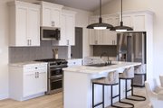 Farmhouse Style House Plan - 3 Beds 2 Baths 1787 Sq/Ft Plan #455-596 