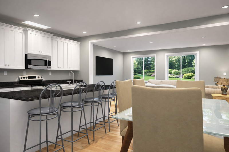House Blueprint - Interior - Kitchen 2 for Barndominium House Plan #1060-473 - 2 bed, 2 bath