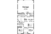 Barndominium Style House Plan - 2 Beds 2.5 Baths 1565 Sq/Ft Plan #455-508 