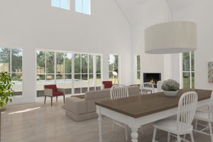 Interior - Family Room for Farmhouse House Plan #888-7 - 3 bed, 2.5 bath
