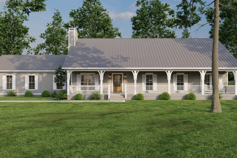 House Design - Farmhouse Exterior - Front Elevation Plan #923-339