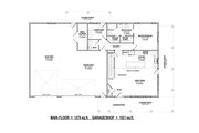 Barndominium Style House Plan - 3 Beds 2.5 Baths 2124 Sq/Ft Plan #1084-19 