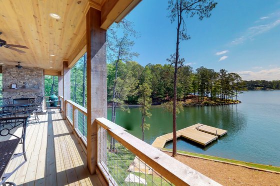 Exterior - Outdoor Living 3 for Traditional House Plan #63-412 - 5 bed, 4 bath