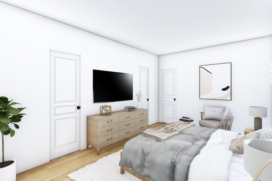 Interior - Bedroom for Craftsman House Plan #54-500 - 3 bed, 3.5 bath