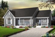 Cottage Style House Plan - 3 Beds 1 Baths 1470 Sq/Ft Plan #23-2279 