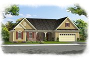 Traditional Style House Plan - 3 Beds 2 Baths 2007 Sq/Ft Plan #46-839 