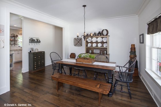 Interior - Dining Room for Country House Plan #929-670 - 3 bed, 2 bath