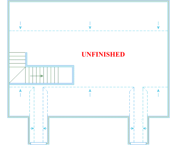 Southern Floor Plan - Other Floor Plan #63-111