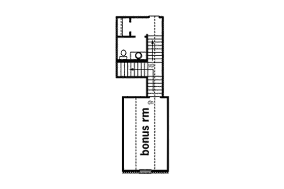 Floor Plan - Other Floor for European House Plan #16-311 - 4 bed, 3 bath