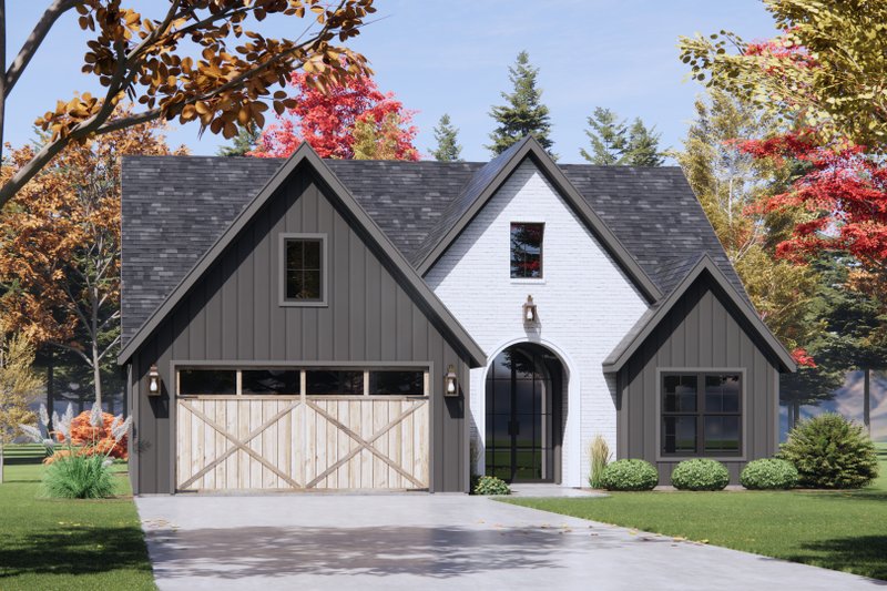 House Plan Design - Exterior - Front Elevation 6 for Cottage House Plan #1096-138 - 4 bed, 3 bath