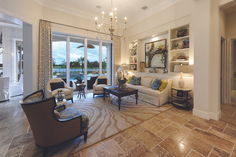 Dream House Plan - Living Room