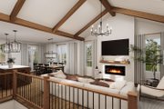 Farmhouse Style House Plan - 2 Beds 1 Baths 1398 Sq/Ft Plan #23-2835 