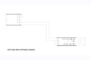 Modern Style House Plan - 2 Beds 1.5 Baths 670 Sq/Ft Plan #469-2 