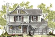 Traditional Style House Plan - 3 Beds 2.5 Baths 1634 Sq/Ft Plan #20-1216 