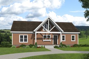 Traditional Exterior - Front Elevation Plan #932-470
