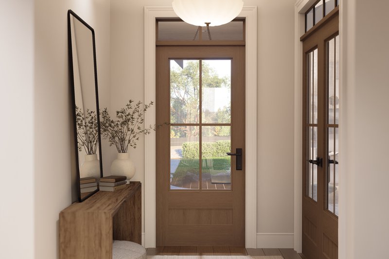 Dream House Plan - Interior - Entry for Farmhouse House Plan #1114-14 - 4 bed, 2.5 bath