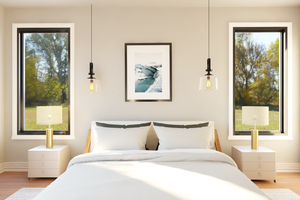 Interior - Master Bedroom for Barndominium House Plan #1064-431 - 4 bed, 2.5 bath