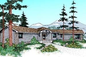 Traditional Exterior - Front Elevation Plan #60-530