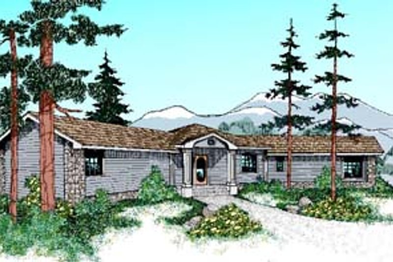 Home Plan - Traditional Exterior - Front Elevation Plan #60-530