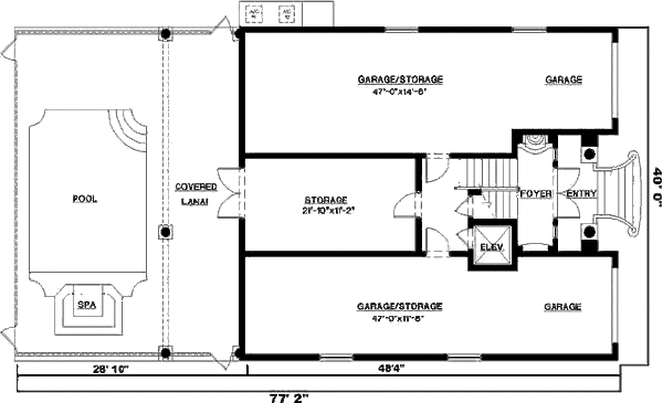 Mediterranean Floor Plan - Other Floor Plan #27-218