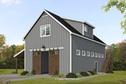 Country Style House Plan - 2 Beds 2.5 Baths 1155 Sq/Ft Plan #932-938 