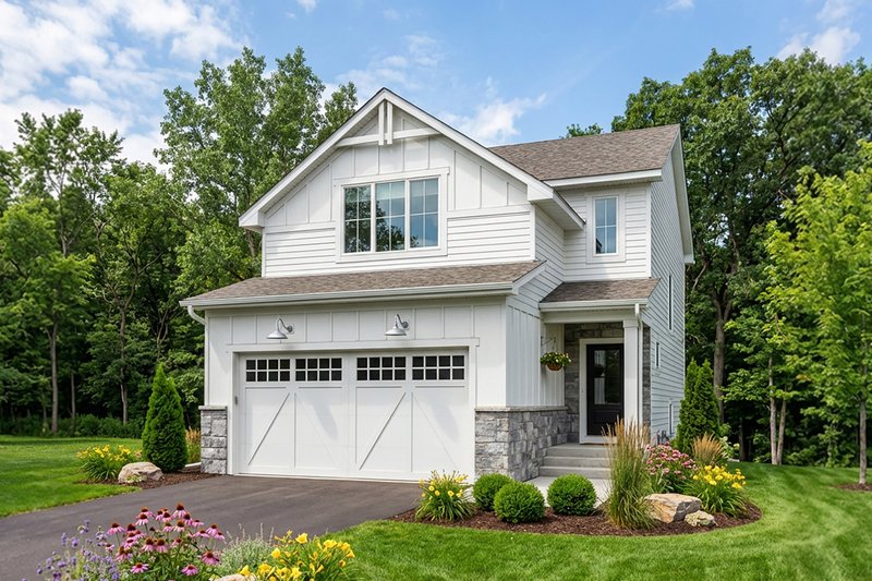 Home Plan - Exterior - Front Elevation 2 for Farmhouse House Plan #51-1517 - 4 bed, 2.5 bath