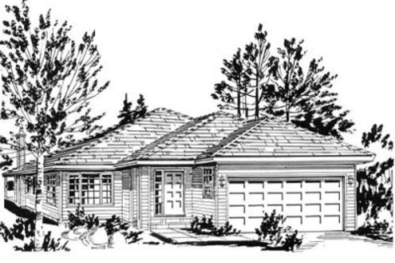 Dream House Plan - Traditional Exterior - Front Elevation Plan #18-9208