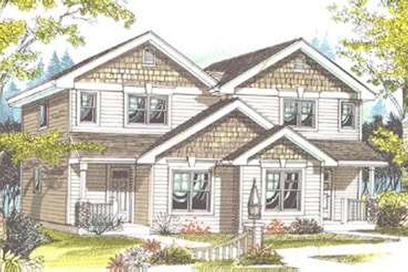 Bungalow Style House Plan - 3 Beds 1.5 Baths 1195 Sq/Ft Plan #53-449