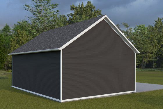 Exterior - Other Elevation 2 for Farmhouse House Plan #1060-392, 0 bath