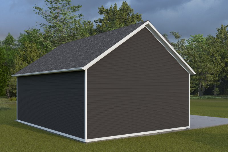House Blueprint - Exterior - Other Elevation 2 for Farmhouse House Plan #1060-392, 0 bath