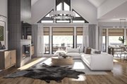 Beach Style House Plan - 2 Beds 2.5 Baths 2136 Sq/Ft Plan #455-457 
