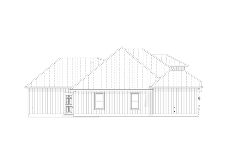 Dream House Plan - Exterior - Other Elevation 2 for Country House Plan #1127-12 - 4 bed, 3.5 bath