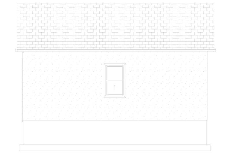 House Plan Design - Exterior - Other Elevation 2 for Traditional House Plan #1060-145, 0 bath