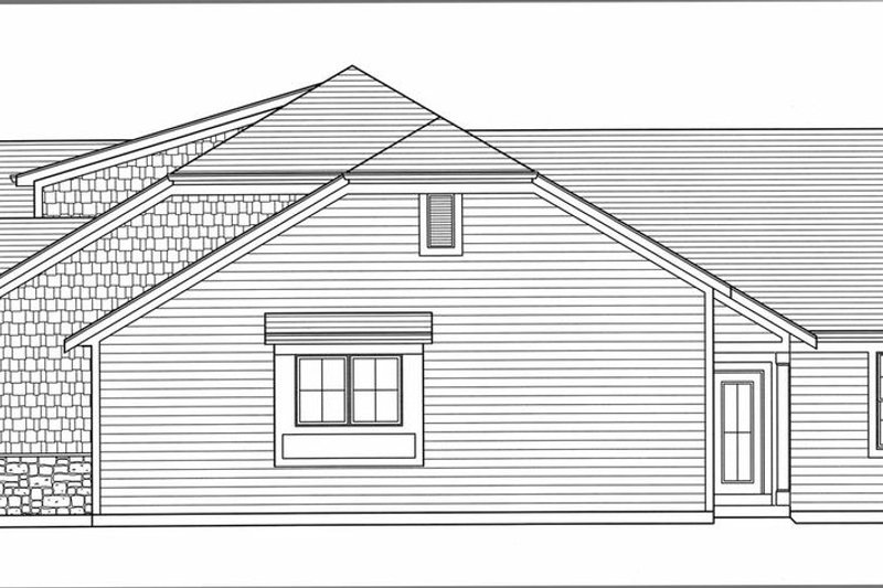 Home Plan - Exterior - Other Elevation for Craftsman House Plan #46-527 - 3 bed, 2.5 bath