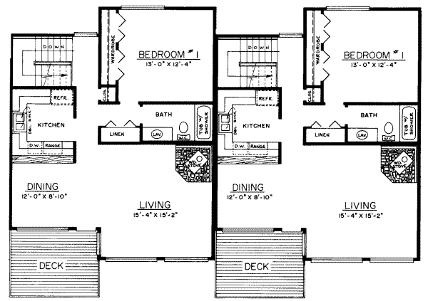 Floor Plan - Upper Floor Plan #303-156
