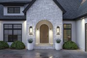 Cottage Style House Plan - 3 Beds 2.5 Baths 2965 Sq/Ft Plan #455-684 Exterior 
