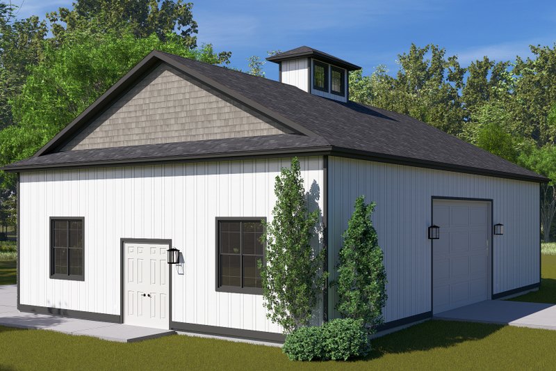 House Design - Exterior - Other Elevation for Southern House Plan #1060-248, 1 bath