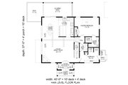 Southern Style House Plan - 3 Beds 2.5 Baths 1974 Sq/Ft Plan #932-887 