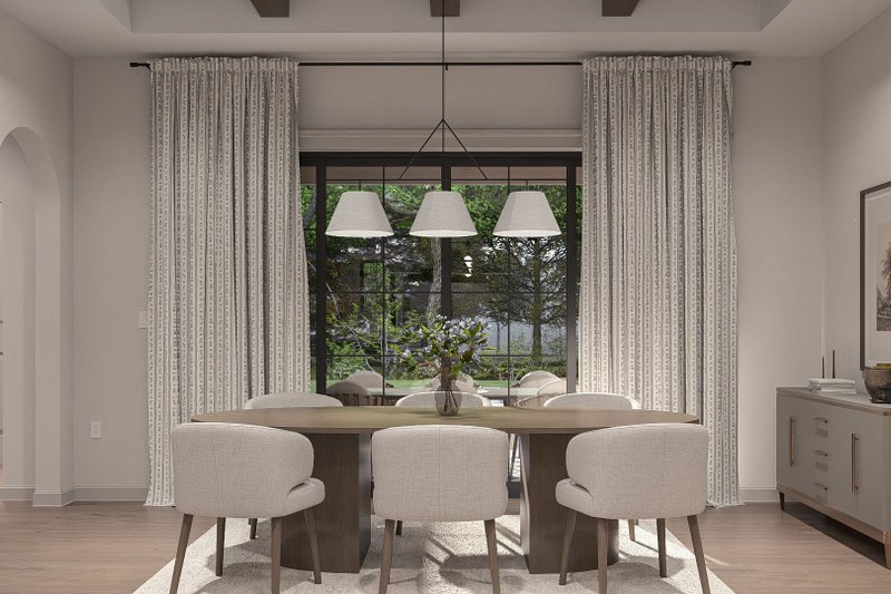Architectural House Design - Interior - Dining Room for Cottage House Plan #455-784 - 3 bed, 2.5 bath