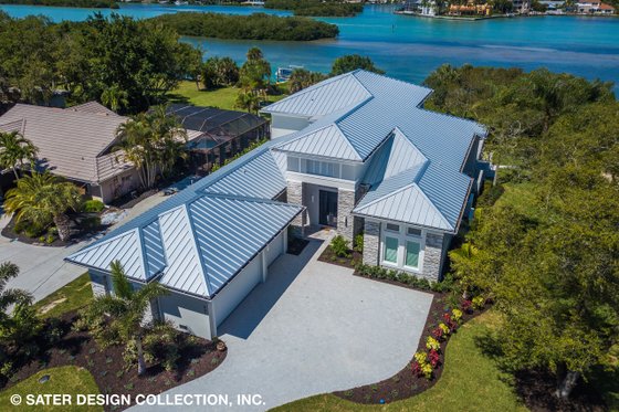 Exterior - Other Elevation for Modern House Plan #930-519 - 4 bed, 4.5 bath