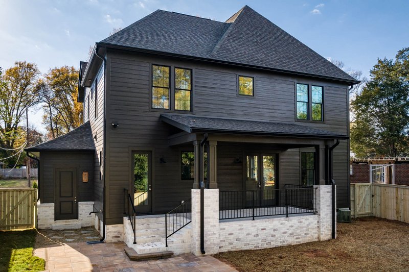Home Plan - Exterior - Rear Elevation for Traditional House Plan #461-95 - 4 bed, 4 bath