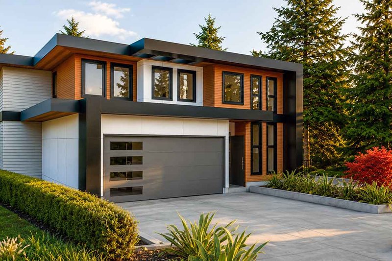 Architectural House Design - Exterior - Other Elevation for Contemporary House Plan #1101-70 - 3 bed, 3.5 bath