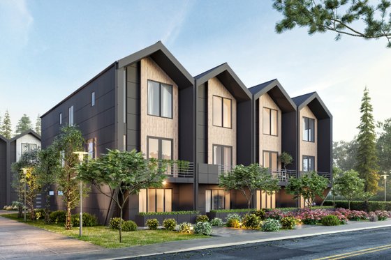 Exterior - Other Elevation for Modern House Plan #1066-263 - 8 bed, 10 bath